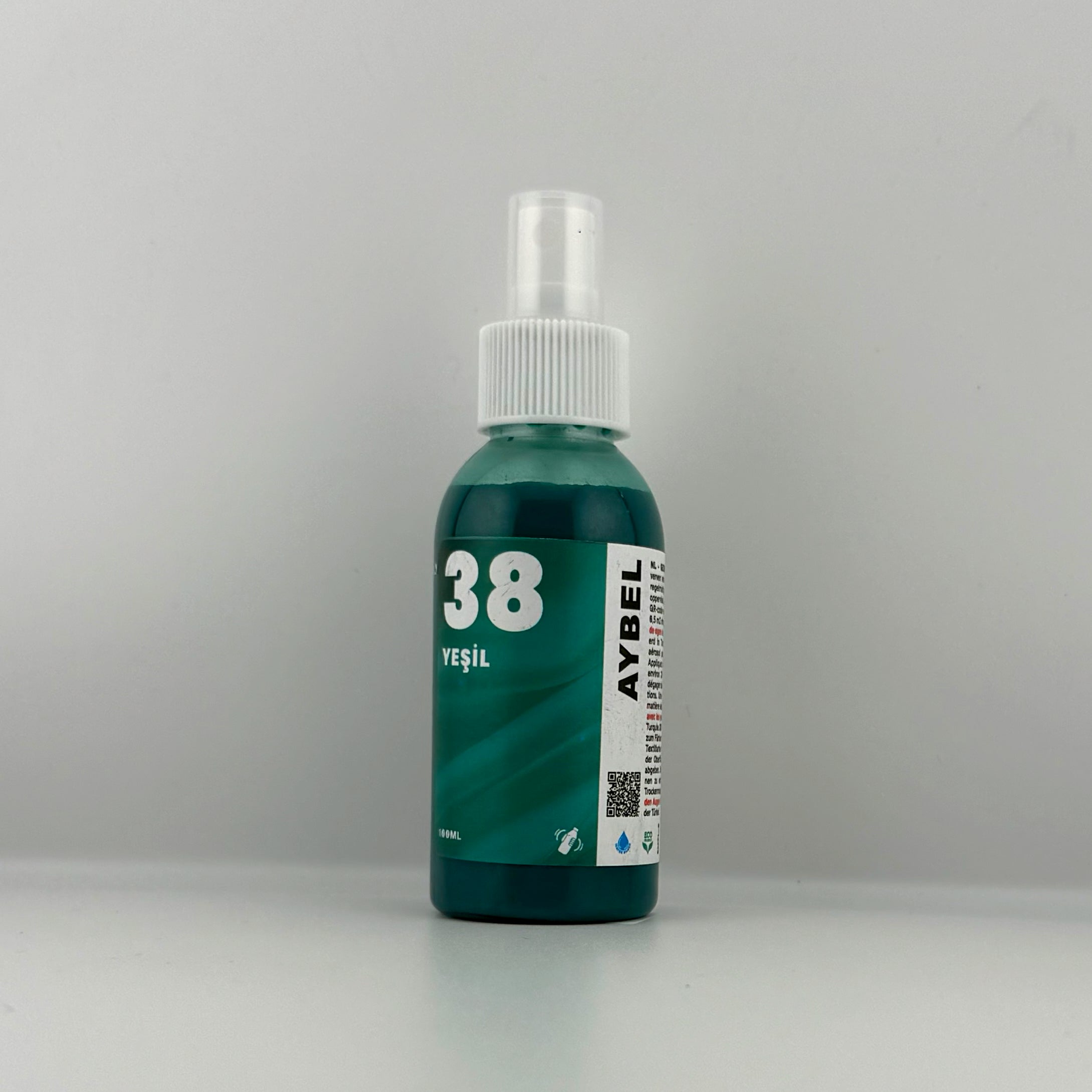 Græsgrøn tekstilfarvespray