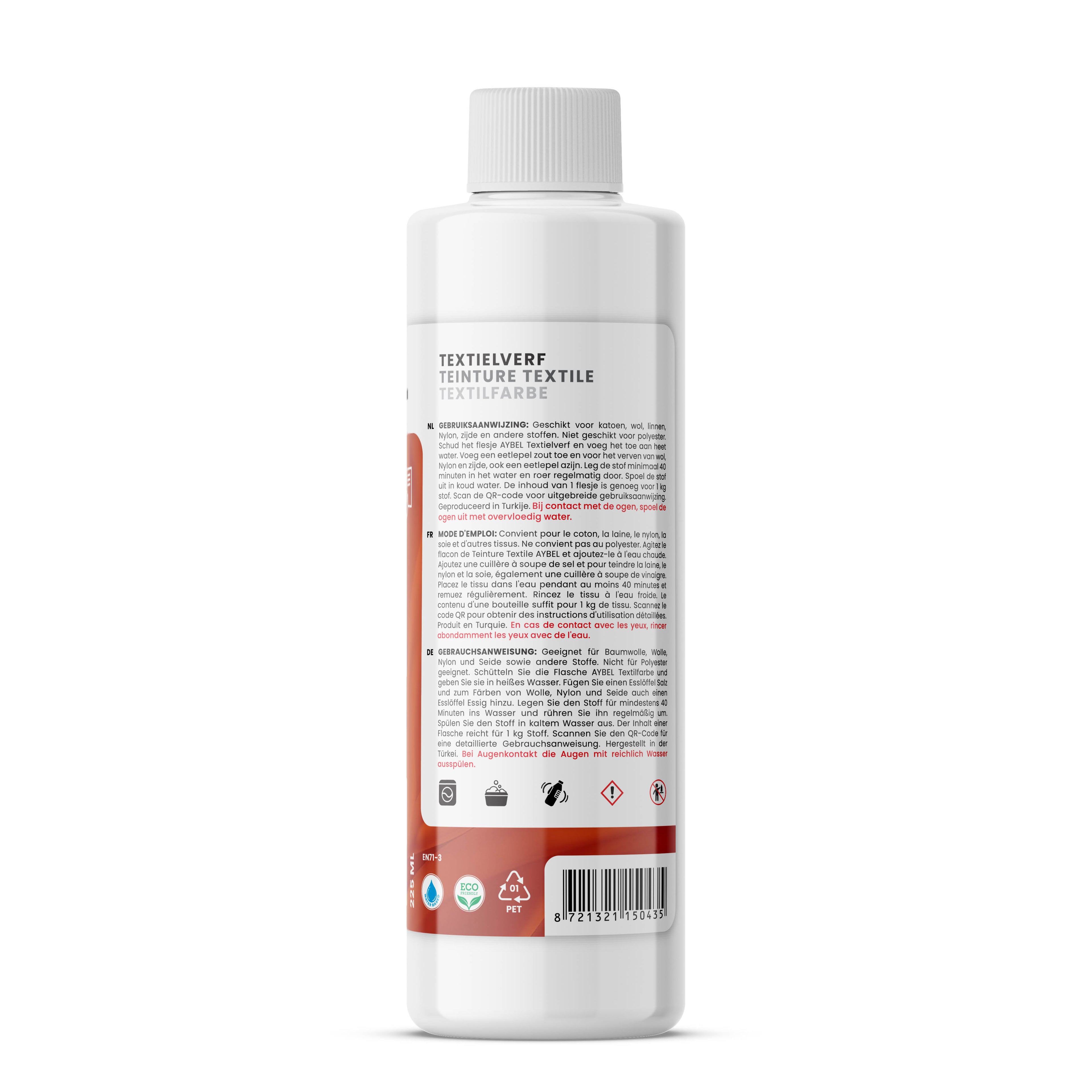 Textilfarbe Blutorange