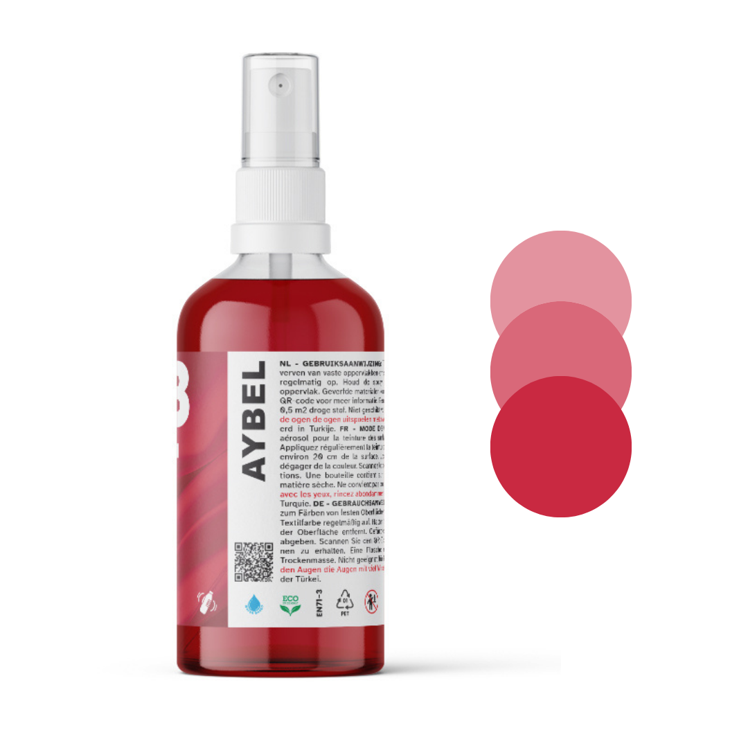 Ruby Red Fabric Dye Spray