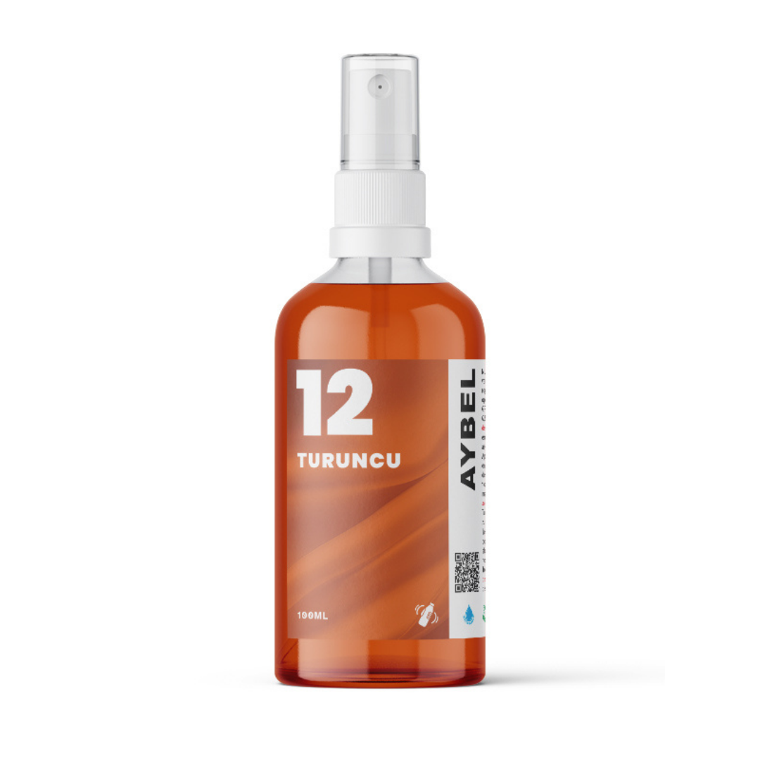 Orange Fabric Dye Spray