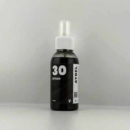 Czarny spray do barwienia tkanin